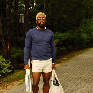 Huckberry WILLS Speckled Merino Wool Crewneck Sweater in Navy Men’s M